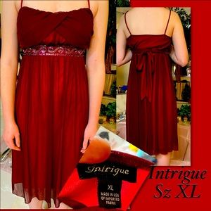 Intrigued XL Spaghetti strap dress